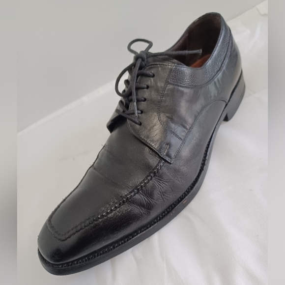 Allen Edmonds Black leather lace up dress mens shoes size 13 - Picture 8 of 13